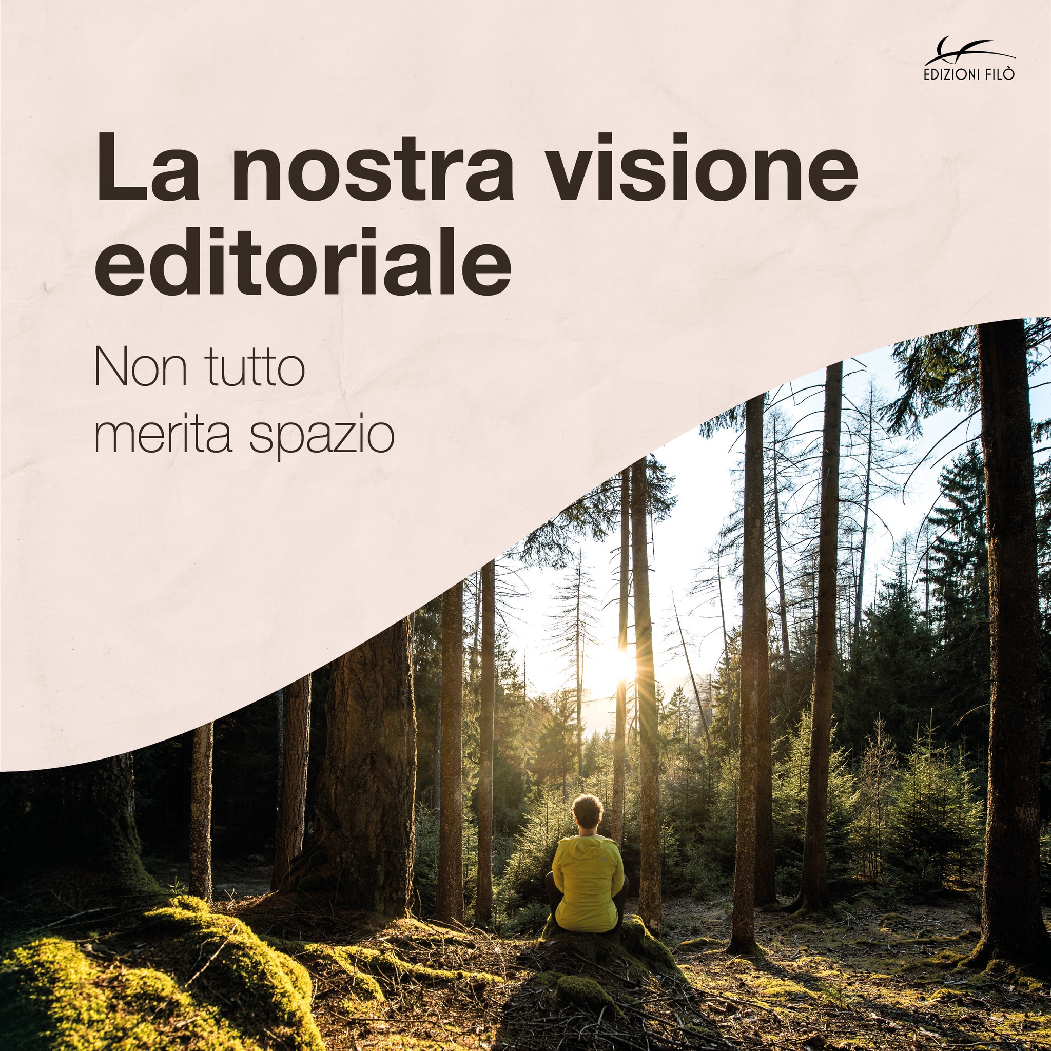 𝗟𝗮 𝗻𝗼𝘀𝘁𝗿𝗮 𝘃𝗶𝘀𝗶𝗼𝗻𝗲 𝗲𝗱𝗶𝘁𝗼𝗿𝗶𝗮𝗹𝗲

Non tutto merita spazio.
Solo ciò che ha valore.

In un tempo che corre e dimentica, scegliamo di fermarci.
Osservare.
Approfondire.

Crediamo in un’editoria consapevole, capace di emozionare senza rincorrere il rumore.
Raccontiamo luoghi, persone e progetti con rispetto e visione.
Ogni parola ha un peso.
Ogni scelta ha una direzione.

Ma il nostro lavoro non si limita ai libri e alle pubblicazioni. Affianchiamo aziende, enti e associazioni in progetti di comunicazione integrata: dalla realizzazione di libri, opuscoli e materiali informativi a depliant ad hoc, uffici stampa, press tour ed educational tour pensati su misura. Trasformiamo ogni iniziativa in una storia da raccontare, con coerenza e qualità.

Per noi l’editoria è coerenza nel tempo.
È identità che si consolida.
È cultura che prende forma.

👉 𝗤𝘂𝗶 𝗹𝗲 𝘀𝘁𝗼𝗿𝗶𝗲 𝗻𝗼𝗻 𝘀𝗶 𝗽𝗲𝗿𝗱𝗼𝗻𝗼. 𝗦𝗶 𝗶𝗺𝗽𝗿𝗶𝗺𝗼𝗻𝗼.

#edizionifilo
#editoriaindipendente
#progettoeditoriale
#culturaeditoriale
#storytellingterritoriale
#editoriaculturale
#magazineitaliani
#editoriacontemporanea
#raccontareilterritorio
#contenutidivalore
#comunicazioneeditoriale
#progettieditoriali
#editoriaitaliana
#magazinedicultura
#narrazioneeditoriale
#editoriaeterritorio
#brandstorytellingitalia
#culturaecomunicazione
#editoriacartacea
#progetticulturali