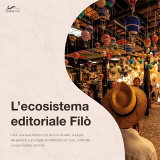 𝗟’𝗲𝗰𝗼𝘀𝗶𝘀𝘁𝗲𝗺𝗮 𝗲𝗱𝗶𝘁𝗼𝗿𝗶𝗮𝗹𝗲 𝗙𝗶𝗹ò

Filò è una casa editrice che dà voce al bello, ai luoghi, alle persone e ai progetti architettonici con cura, continuità e responsabilità editoriale.

Magazine diversi, un unico approccio: storie che restano.

📒 𝗖𝗼𝗿𝘁𝗶𝗻𝗮 𝗠𝗮𝗴𝗮𝘇𝗶𝗻𝗲 @cortina.magazine – la rivista storica e bilingue di Cortina d’Ampezzo tra eventi, lifestyle, cultura e attività locali. 
(𝘪𝘯 𝘧𝘰𝘵𝘰: 𝘚𝘶𝘮𝘮𝘦𝘳 𝘗𝘢𝘳𝘵𝘺 𝟤𝟢𝟤𝟥 - 𝘧𝘰𝘵𝘰 𝘋.𝘎. 𝘉𝘢𝘯𝘥𝘪𝘰𝘯)
 
📘𝗟𝗶𝗴𝗻𝗮𝗻𝗼 𝗠𝗮𝗴𝗮𝘇𝗶𝗻𝗲 @lignanomagazine – spin-off di Cortina Magazine, guarda alle onde dell’Adriatico per raccontare, sia in italiano che in inglese, Lignano Sabbiadoro, Pineta e Riviera con un taglio esclusivo.
(𝘪𝘯 𝘧𝘰𝘵𝘰: 𝘐𝘭 𝘧𝘢𝘳𝘰 𝘳𝘰𝘴𝘴𝘰 𝘥𝘪 𝘓𝘪𝘨𝘯𝘢𝘯𝘰 - 𝘧𝘰𝘵𝘰 𝘍𝘳𝘢𝘯𝘤𝘦𝘴𝘤𝘰 𝘔𝘢𝘳𝘰𝘯𝘨𝘪𝘶)

📕𝗔𝘁𝗲𝗹𝗶𝗲𝗿 𝗠𝗮𝗴𝗮𝘇𝗶𝗻𝗲 @atelier_magazine_ – grande e materico, un viaggio bilingue tra architettura, interior design e progetti, pensato per professionisti e appassionati.

📗𝗙𝗶𝗹ò 𝗚𝗿𝗲𝗲𝗻 – uno sguardo curioso e sostenibile sul Nordest tra enogastronomia, cultura e territorio.
(𝘪𝘯 𝘧𝘰𝘵𝘰: 𝘊𝘪𝘴𝘰𝘯 𝘥𝘪 𝘝𝘢𝘭𝘮𝘢𝘳𝘪𝘯𝘰 - 𝘈𝘳𝘵𝘪𝘨𝘪𝘢𝘯𝘢𝘵𝘰 𝘝𝘪𝘷𝘰)

📙𝗙𝗶𝗲𝗺𝗺𝗲 𝗪𝗲𝗹𝗰𝗼𝗺𝗲 𝗠𝗮𝗴𝗮𝘇𝗶𝗻𝗲 – la “prediletta” di Filò Green, bilingue, racconta la Val di Fiemme e dintorni tra turismo, attività e realtà locali.
(𝘪𝘯 𝘧𝘰𝘵𝘰:𝘈𝘭𝘱𝘪𝘯𝘦 𝘊𝘰𝘢𝘴𝘵𝘦𝘳 𝘎𝘢𝘳𝘥𝘰𝘯è - 𝘧𝘰𝘵𝘰 𝘥𝘪 𝘰𝘳𝘭𝘦𝘳𝘪𝘮𝘢𝘨𝘦𝘴.𝘤𝘰𝘮 / 𝘈𝘱𝘵 𝘝𝘢𝘭 𝘥𝘪 𝘧𝘪𝘦𝘮𝘮𝘦 / 𝘈𝘳𝘤𝘩𝘪𝘷𝘪𝘰 𝘌𝘥𝘪𝘻𝘪𝘰𝘯𝘪 𝘍𝘐𝘭ò)

Un unico filo guida tutto: mettere in relazione eccellenze, emozioni e identità.

👉 𝗦𝗲𝗴𝘂𝗶𝗰𝗶 𝗽𝗲𝗿 𝗻𝗼𝗻 𝗽𝗲𝗿𝗱𝗲𝗿𝗲 𝗶𝗹 “𝗳𝗶𝗹𝗼”.

#edizionifilo
#editoriaindipendente
#progettoeditoriale
#culturaeditoriale
#storytellingterritoriale
#editoriaculturale
#magazineitaliani
#editoriacontemporanea
#raccontareilterritorio
#contenutidivalore
#comunicazioneeditoriale
#progettieditoriali
#editoriaitaliana
#magazinedicultura
#narrazioneeditoriale
#editoriaeterritorio
#brandstorytellingitalia
#culturaecomunicazione
#editoriacartacea
#progetticulturali
